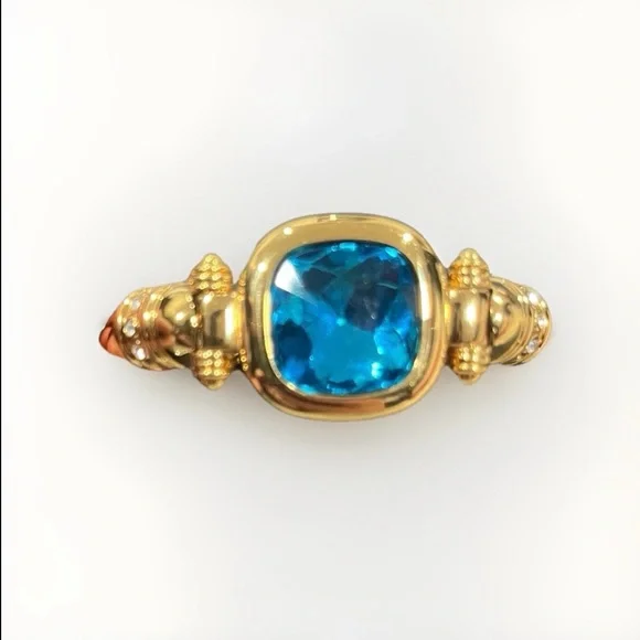 Vintage Joan Rivers interchangeable stones bracelet - Picture 8 of 9